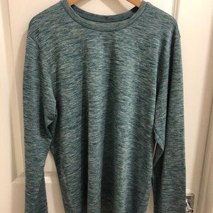 Men's Lululemon Metal Vent Tech LS shirt XL Green/White